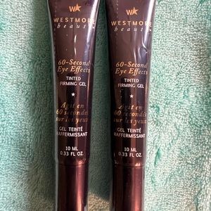Westmore Beauty 60 second Eye effects tinted firming gel Duo, brand new in box